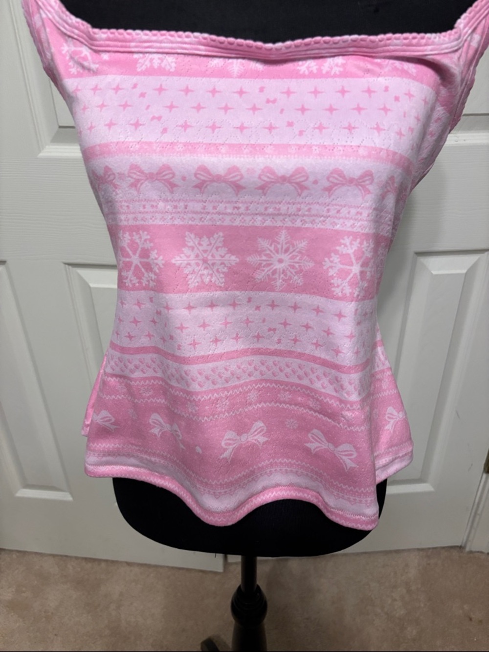 SKIMS Plush Pointelle Plus Cami - Picture 4 of 10